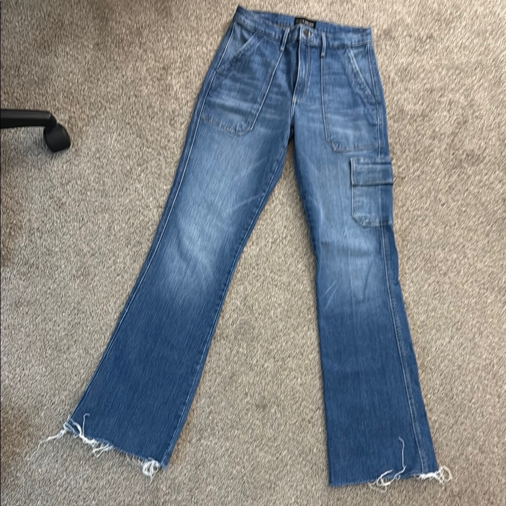 Black Orchid Denim Blue Flare Jeans